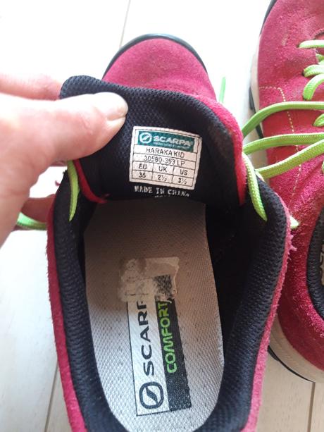 Trekove topanky scarpa, 35