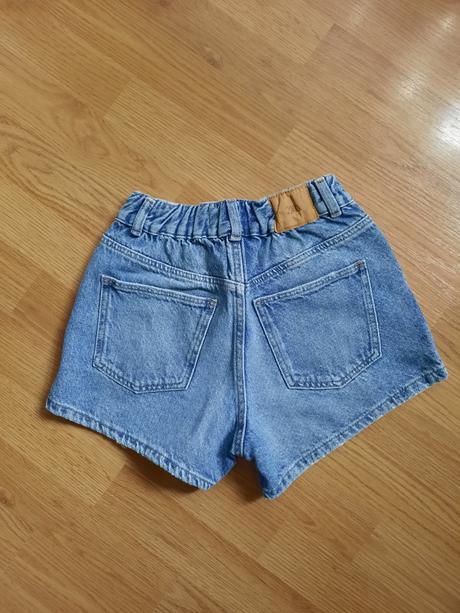 Dievčenské rifľové šortky, zara,140