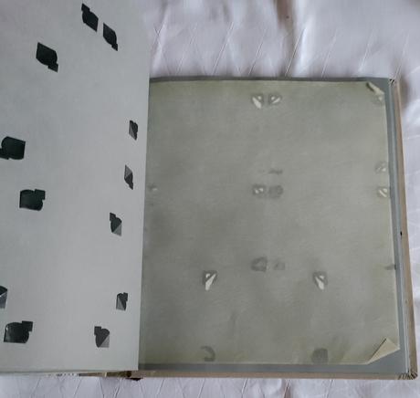 Starý veľký fotoalbum,