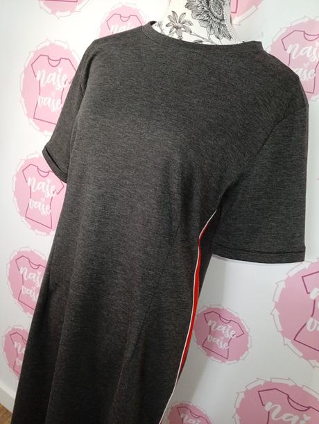 Tmavo sivé šaty, 44