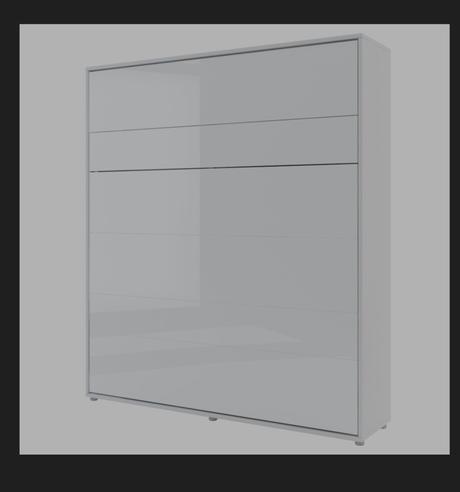 Sklápacia posteľ concept 180 a skrinka, šírka (cm): 180,dĺžka (cm): 200