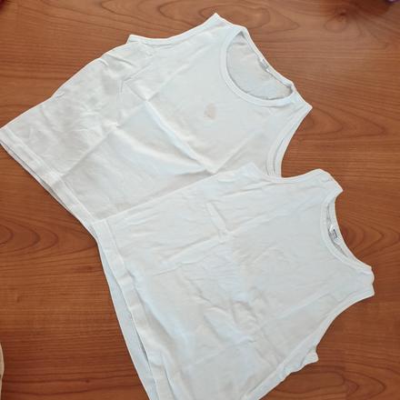 2x bavlnene tielko c. 110 /116, 110