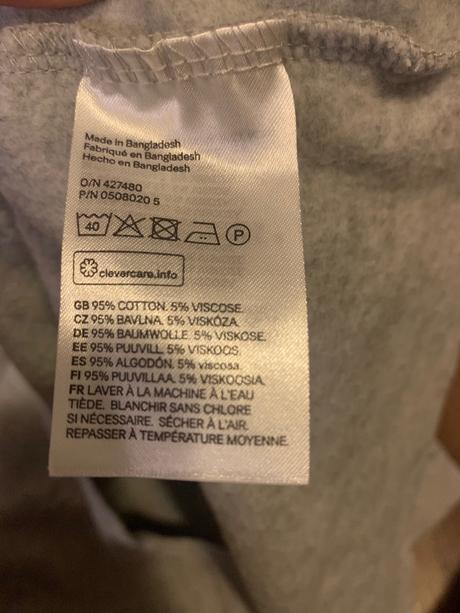 Teplakove saty, h&m,m