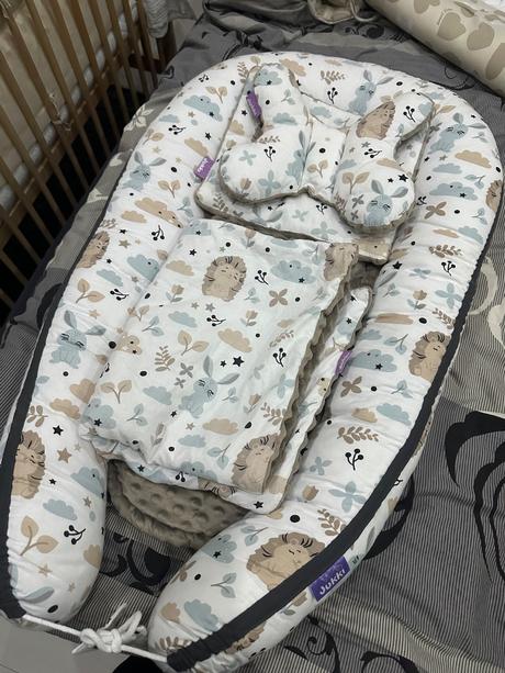 Hniezdo do postielky, šírka (cm): 65,dĺžka (cm): 120