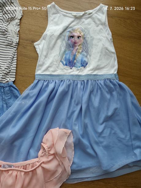 3x šaty h&m 134/140, h&m,134
