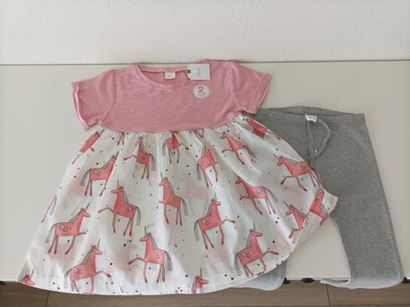 Šaty + legíny, next,110