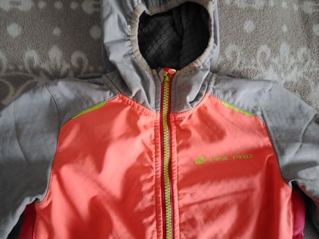 Dievč.softshellova bunda zn.alpine pro veľ.116-122, alpine pro,116