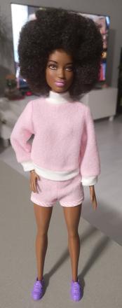 Barbie mattel černoška,
