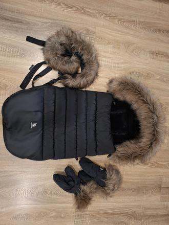 Predám fusak, rukavice, kožušinku cottonmoose, cottonmoose