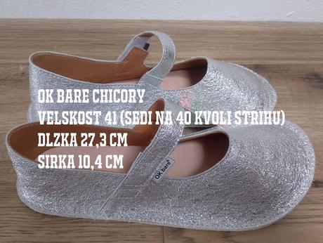Balerínky barefoot, 40