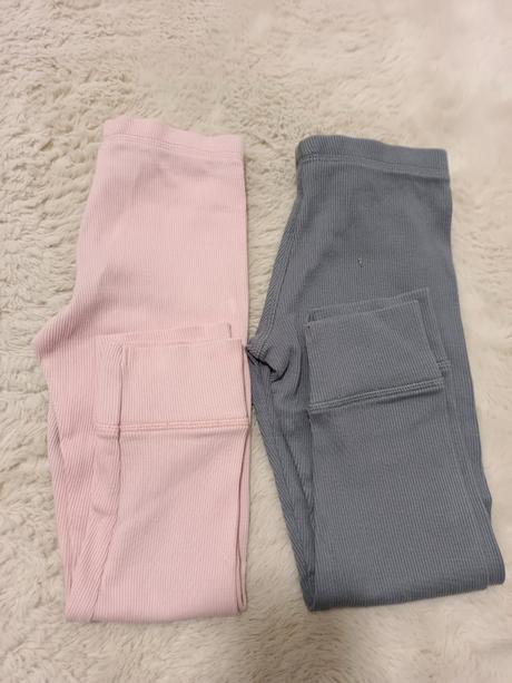 2 x legíny veľk 110, f&f,110