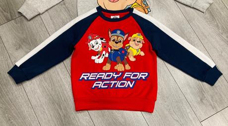 2x paw patrol mikina veľ. 122, c&a,122