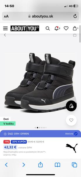 Máte skúsenosť so zimnými topánkami Puma?