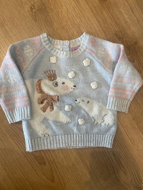 Teplý sveter, f&f,74