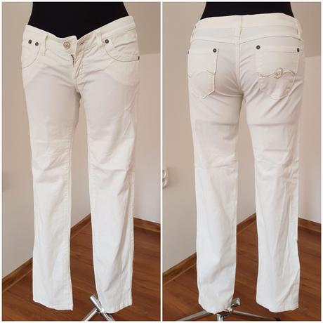 Talianske biele slim riflíky zn.the ninth vel.s, 28