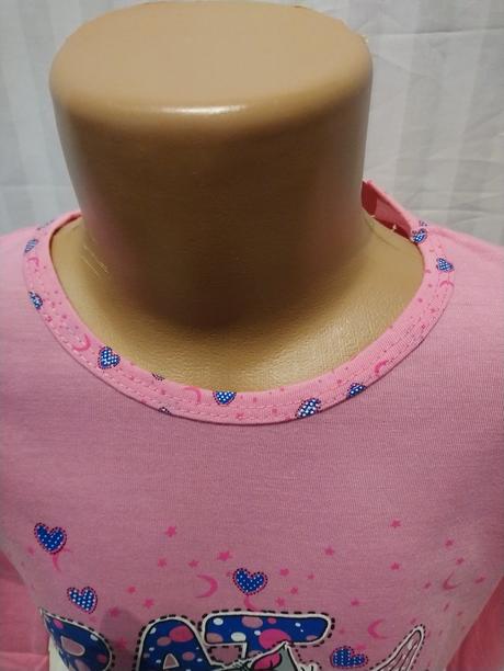 Ružová nočná košeľa bat cat, valerie dream, 116 cm, 116