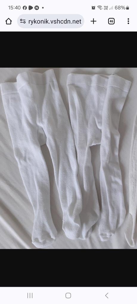 Pančušky h&m 62/68, 62