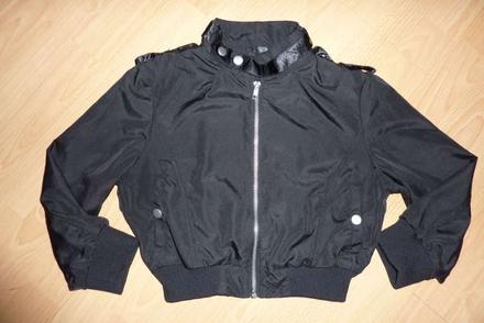 Only limitless vetrovka, krátka, čierna, v. 122/12, 128