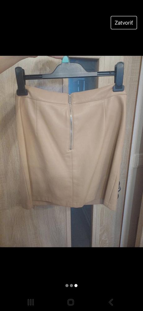 Koženková sukňa, reserved,s