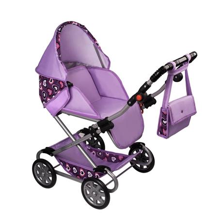 Detský kočík pre bábiky 2v1 andrea,