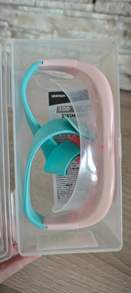 Detské plavecké okuliare/maska nabaiji swimdow v2,