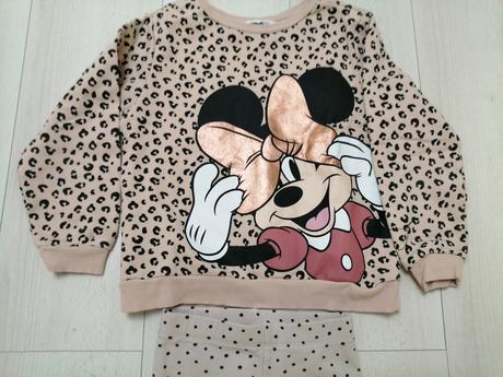 Mikinka plus leginy vel. 122/128, h&m,122