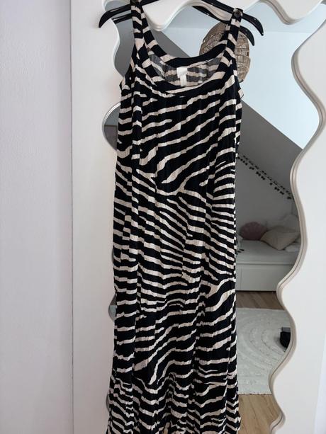 Letné maxi šaty h&m 34/36, h&m,34 / xs