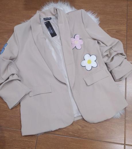 Sako s kvetmi, l / m / s