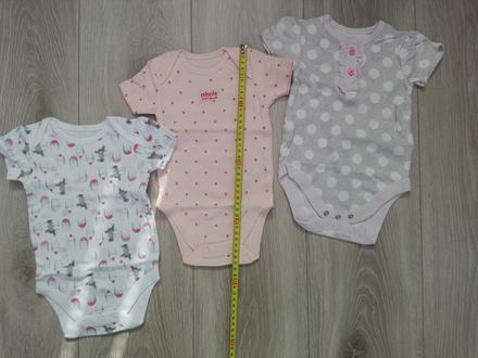 3x bodynka, 62