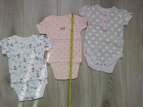 3x bodynka, 62