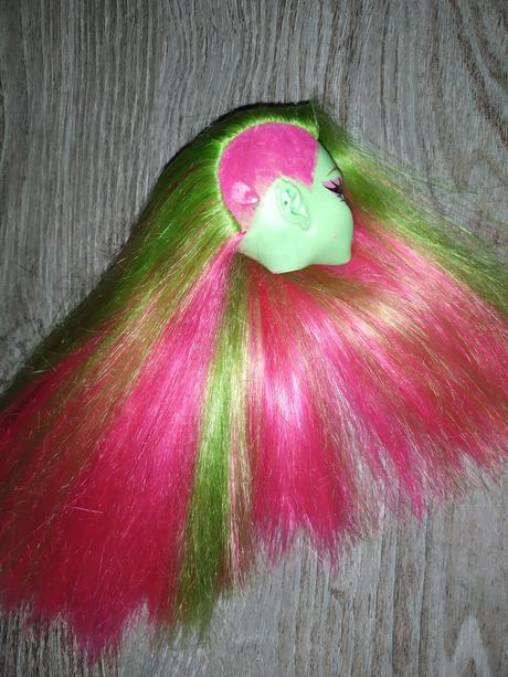 Monster high hlava venus, 