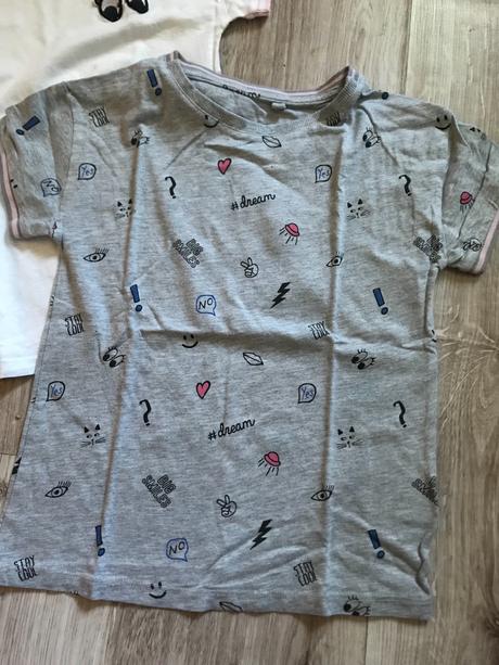 Trička oči 2 ks next 7 rokov, next,122