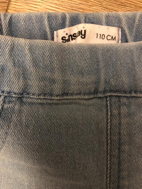 Riflove džegínsy, sinsay,110