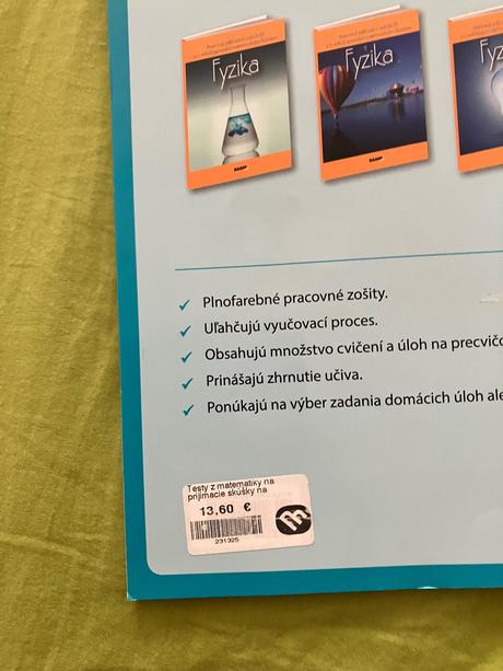 Testy a matematiky na 8. ročne gymnázium, 