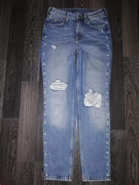 Rifle s perličkami h&m 34, h&m,34