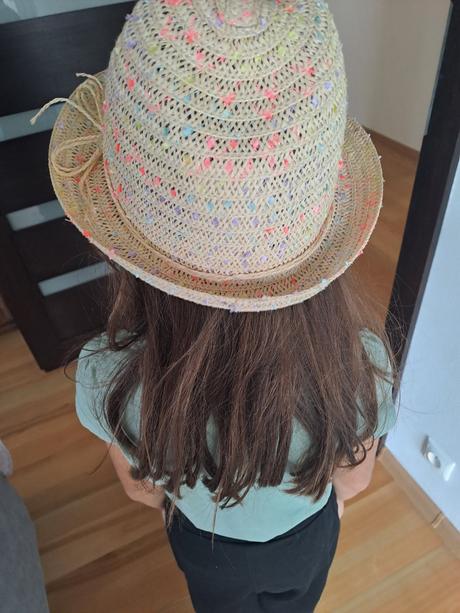 Slamený klobuk 116/122, h&m,116