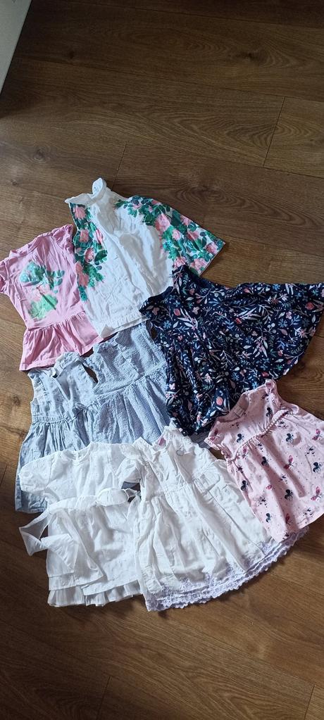 Balík letných  šiat h&m, cocodrillo a iné 74, h&m,74