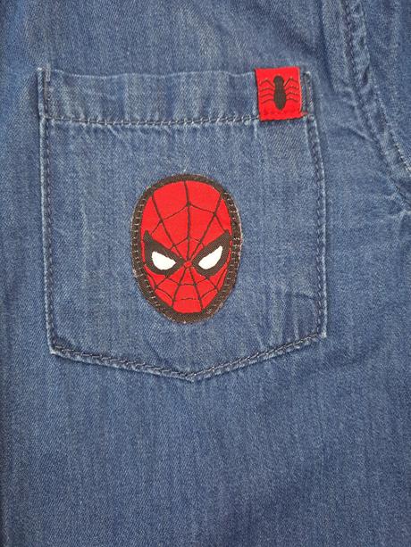 1xoblecená košeľa spider man velk.116, f&f,116