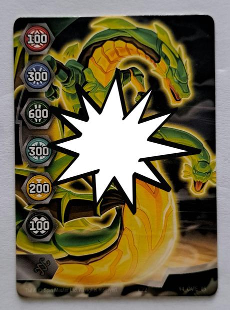 Bakugan magnetické karty (12 ks), 