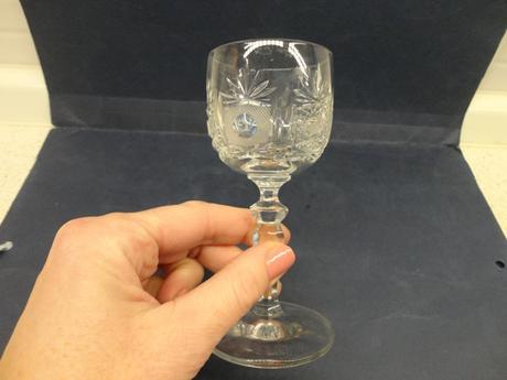 Poháre na prípitok - brúsené sklo, 