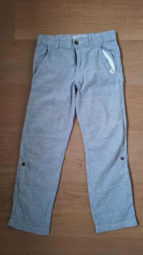 Lanove nohavice, h&m,134