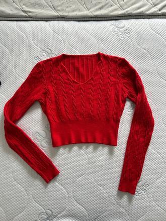 Crop pulover, bershka,s