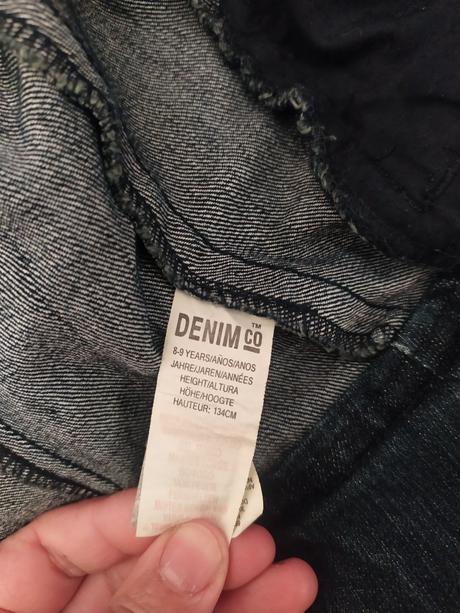 Riflová bunda 134 cm, denim co,134