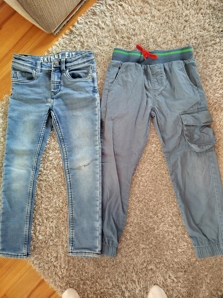 Chlapčenské rifle a nohavice, c&a,122