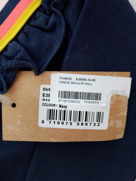 Mikina dirkje navy veľ.80, dirkje,80