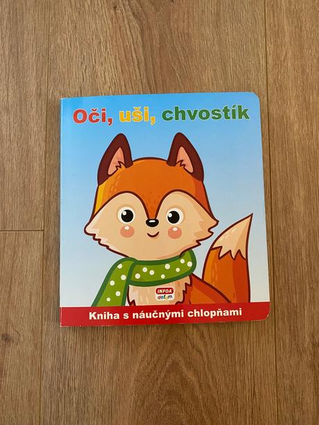 Knižka s okienkami - oči, uši, chvostík,