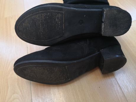 Nazberane semišové čižmy, graceland,36