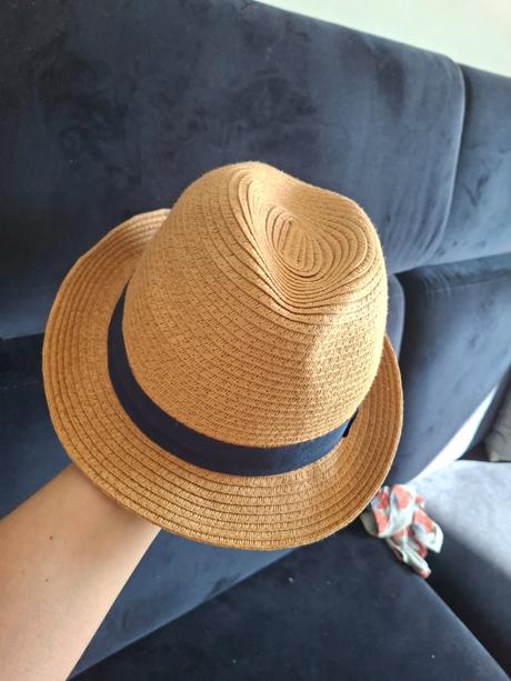 Slamenny chlapcensky klobuk, h&m,92