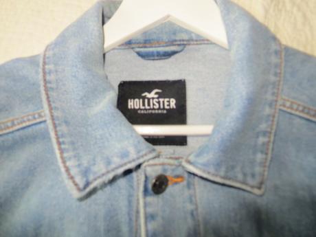 Riflová bunda hollister, hollister,l