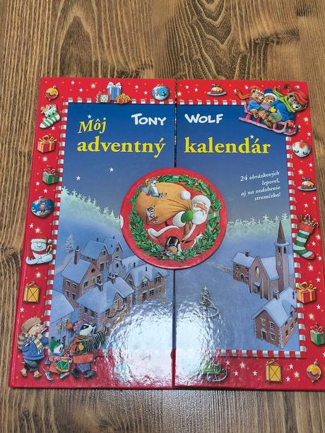 Kniha adventný kalendar, 